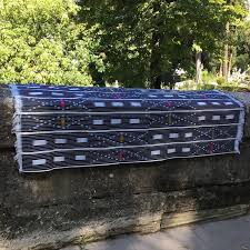 Pagne Baoulé - tissage artisanal fin